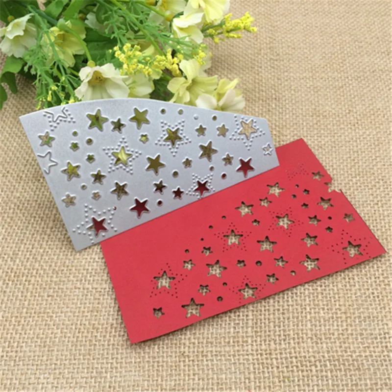 

Star Metal Cutting Dies Stencil Scrapbooking Photo Album Card Paper Embossing Craft DIY
