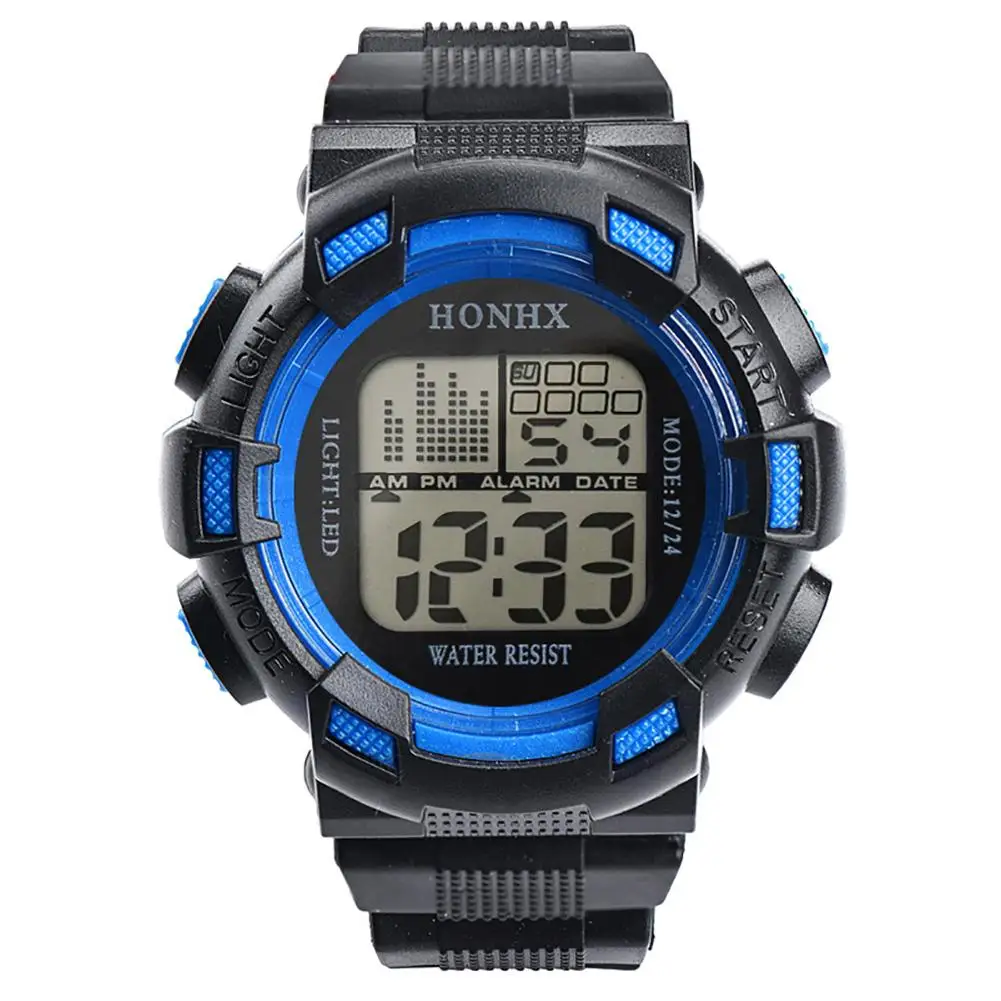 

Electric Multi-functional Camouflage LED Digital Date Display Sports Wrist Watch watch men watches reloj relogio