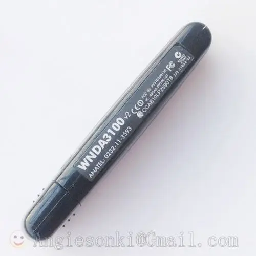Беспроводной адаптер WNDA3100v2 WNDA3100 v2 RangeMax двухдиапазонный 802.11a/b/g/n 2 4/с USB портом для