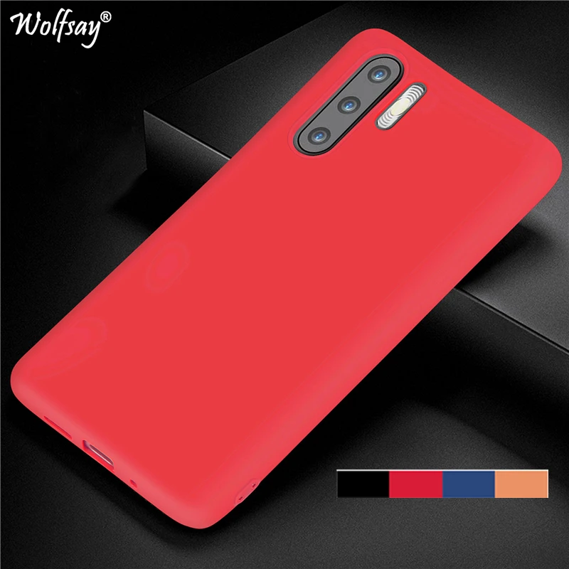 

Solid Liquid Case For Huawei P30 Pro Case Silicone Soft-touch TPU Cover For Huawei Y9 2019 Mate 20 Lite Honor 8X 10 Lite View 20