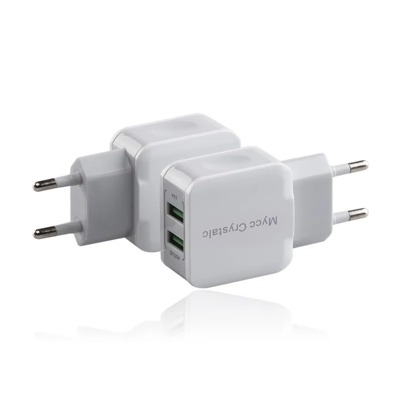 2-Порты 5 V 2.5A ЕС-разъем, для поездок стены Зарядное устройство адаптер+ микро USB кабель для Huawei P8 Lite Honor 6 6X6 Plus 7 7i LG V10 K10 K8 K4