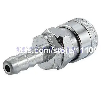 

2Pcs 5/16" x 35/64" Metal Pneumatic Quick Release Coupling