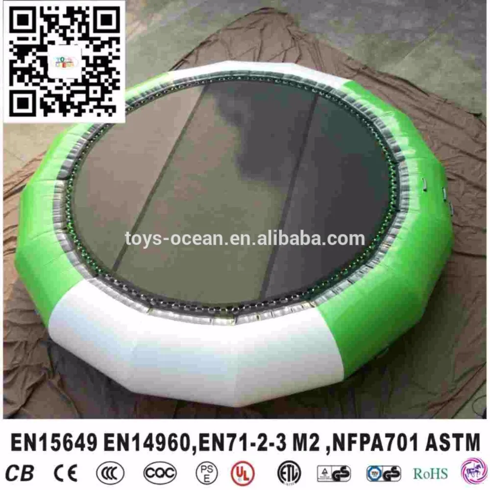 

Cheap Floating Inflatable Used Water Trampoline For Sale