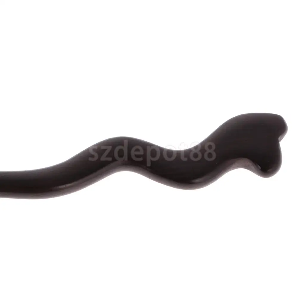 Винтажная палочка для волос из черного сандалового дерева в стиле ретро, деревянная палочка для волос, женские аксессуары для волос