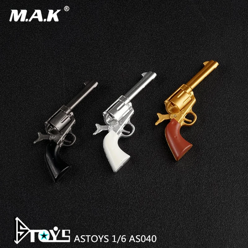 

ASTOYS AS040 1/6 Revolver Pistol Gun Weapon Model Gun Toy For 12 inches Action Figure doll toy gift