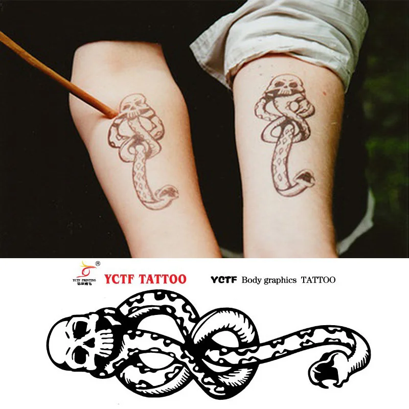harry potter temporary tattoo stickers waterproof arm art spray fale makeup environmental designs | Красота и здоровье