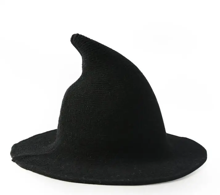 women modern witch hat men Along the sheep wool cap ...