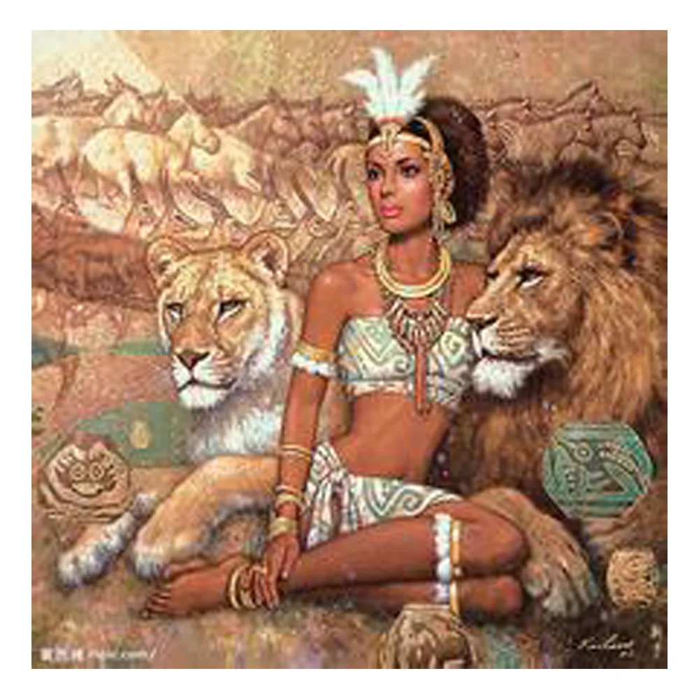

Diy Diamond painting beauty Full Diamond embroidery Left Lion 3D square diamond mosaic full Icon rhinestone gear Right tiger