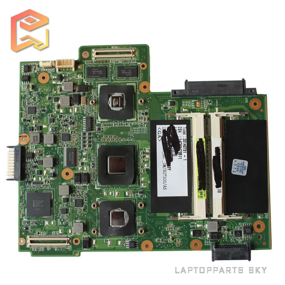 For ASUS UL50VG laptop Motherboard REV 2.1 Integrated onboard CPU mainboard Fully Tested asus g31 motherboard g31tlm g31tlm2 fully integrated g31tm v1 0 lot