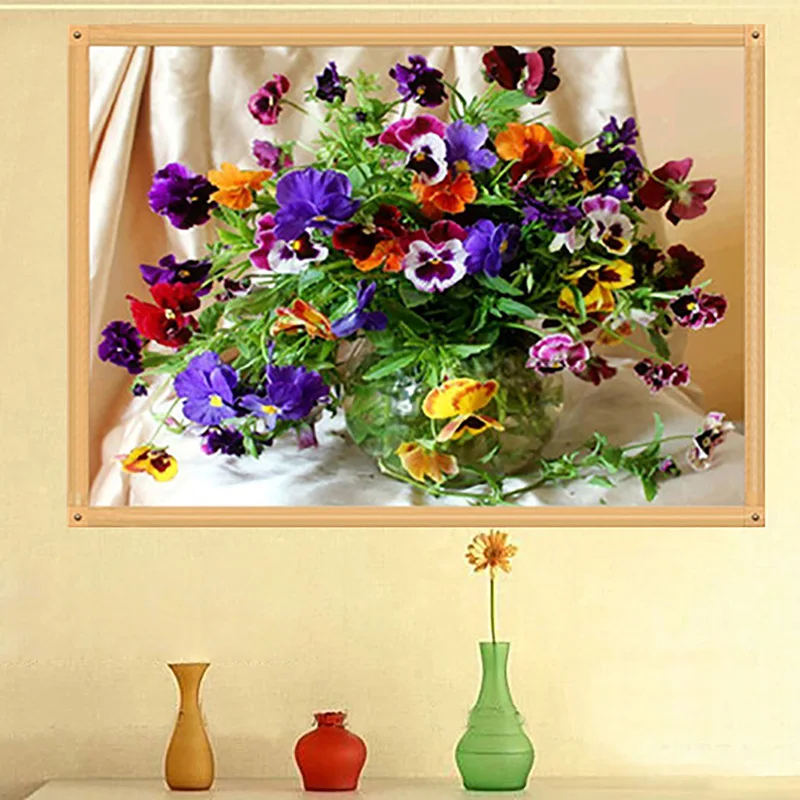 

DIY 5D Diamond Embroidery Painting Phalaenopsis Cross Stitch Home Decor Craft Drop shipping