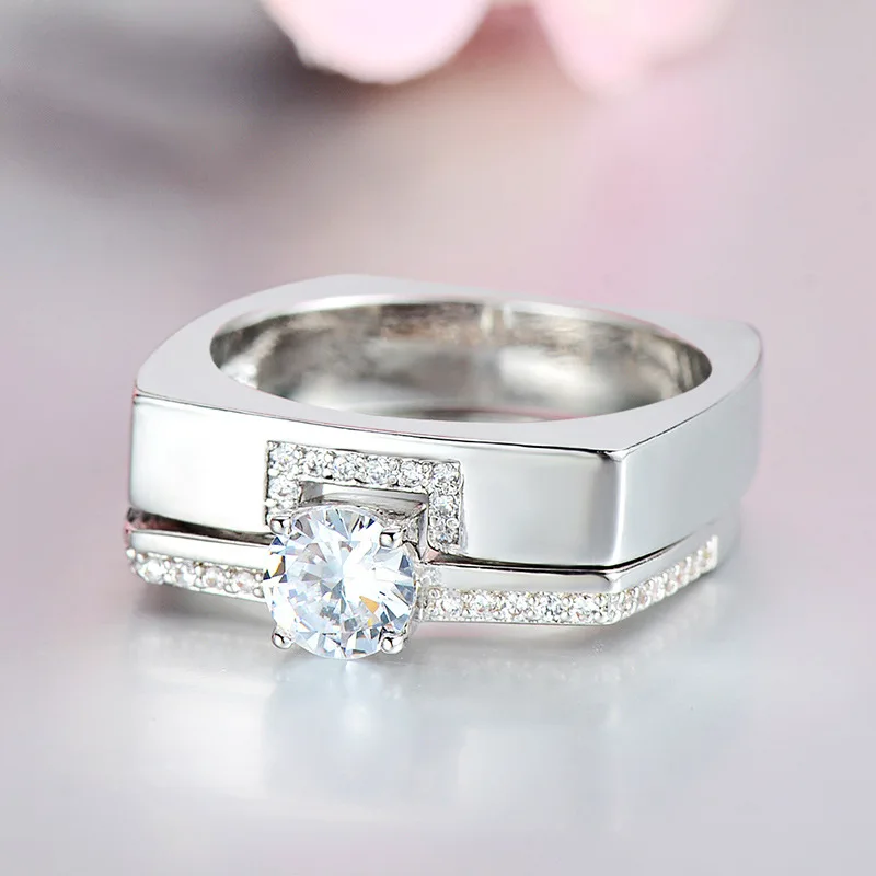 Zircon Ring Set For Women