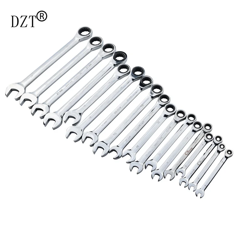 1pc 6 24mm Speed Wrench Gear Ring Wrenches Set Of Key Ratchet Handle