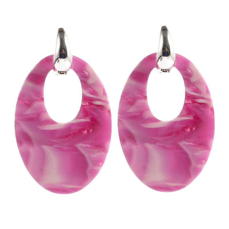 Earrings Purple