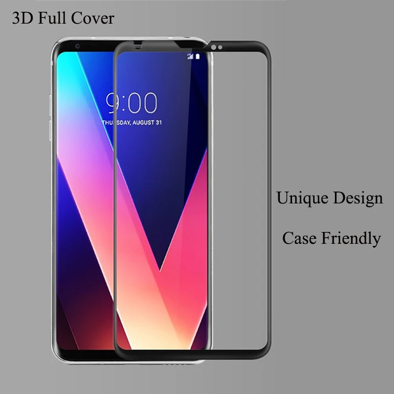 3D Защитная пленка для экрана V30 plus стекло LG протектор из закаленного стекла