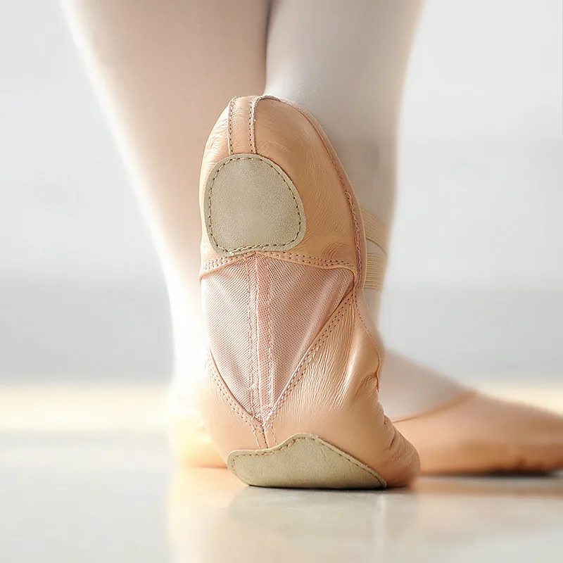 Детские кожаные балетки на мягкой подошве для девочек, женские балетки, танцевальная обувь, Zapatillas Deportivas Mujer, танцевальная обувь для женщин