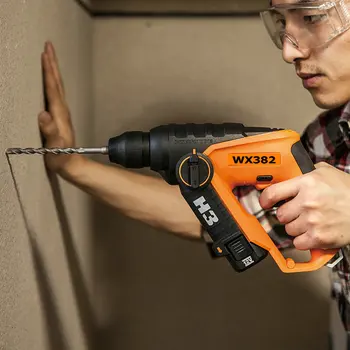 Buy New WX382 Lithium Battery Rechargeable Electric Multifunction Cordless Hammer Drill / Electric Screwdriver 12V Combination Tool