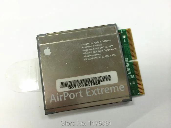 AirPort Extreme WiFi Card A1026 A1027 for APPLE iBook iMac PowerMac PowerBook G4 AirPort Extreme WiFi Card A1026 A1027 for APPLE iBook iMac PowerMac PowerBook G4