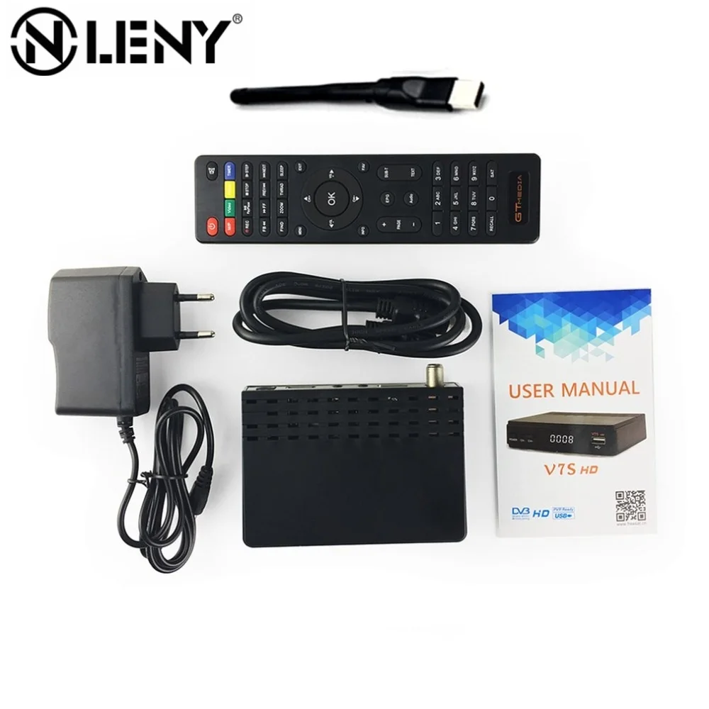 

Freesat V7 Wifi Satellite Receiver Support DVB-S2 ccam PowerVu Full 1080P HD Signal Receiver with Remote