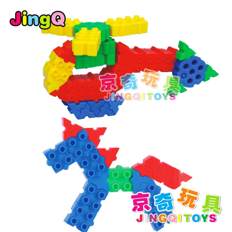 Пластиковая игрушка пазл JingQi Jq1068 1 пакет|building model|building bagplastic toys |