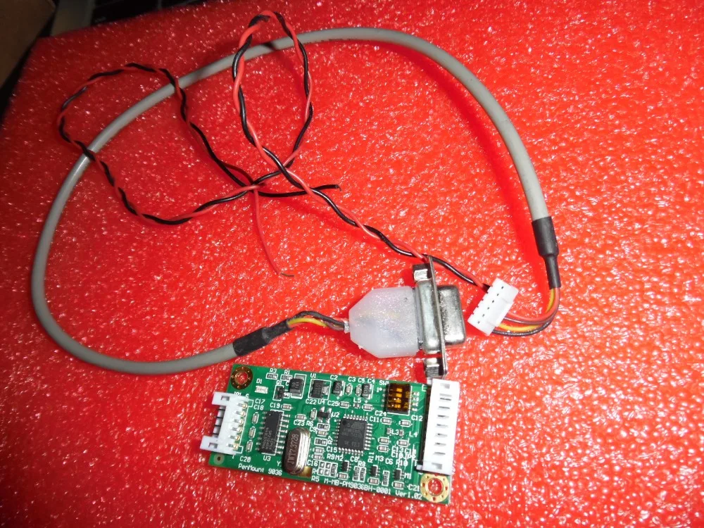 Плата драйвера для последовательного/сенсорного экрана PM9036 / PM9036BH penMount RS232 кабель