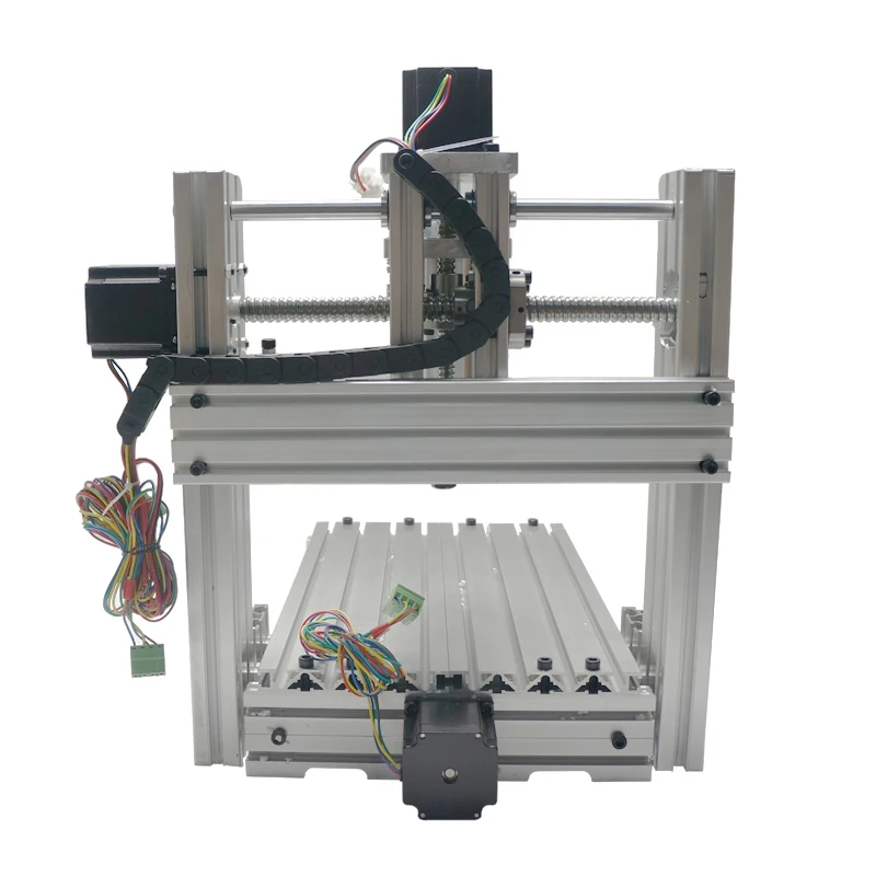 Мини diy cnc 4020 Обновление от 3020 металлический резак 3 осевой деревообрабатывающий