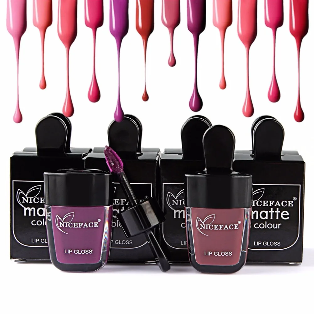 2018 New Arrival Labiales Lovely Ice Cream Lipgloss Waterproof Liquid