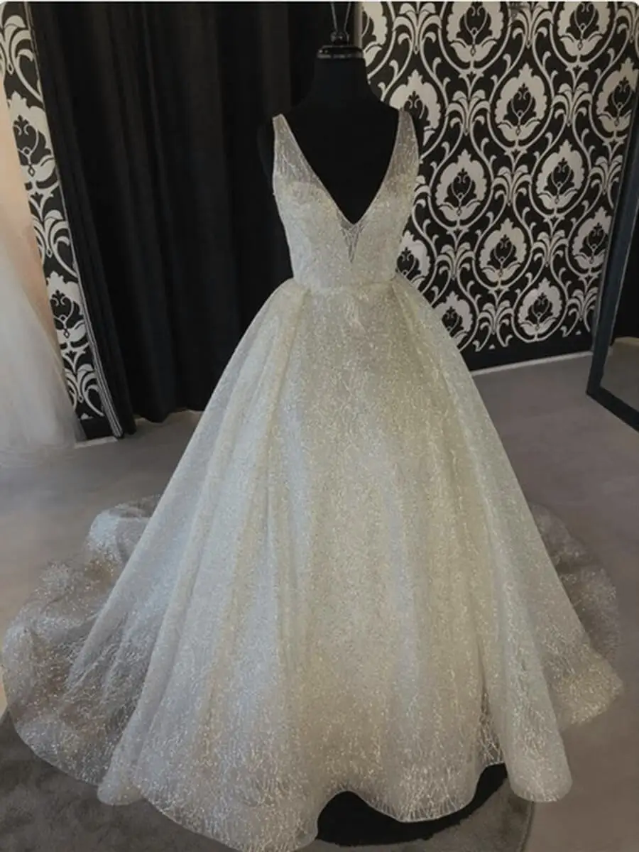 a-line-backless-beach-wedding-dress-v-neck-sequins-ivory-wedding-gowns-apd3279-sheergirlcom-4