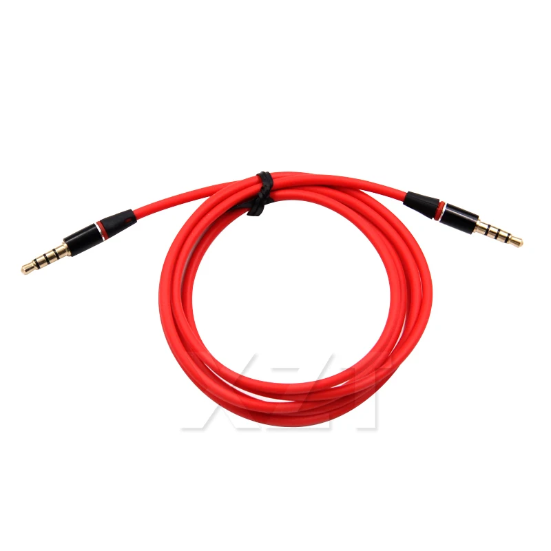 

High Quality 4-Pole 3.5mm Jack Aux Audio Cable Male to Male Audio Cable For iPhone for Car MP3 MP4 Headphone Speaker