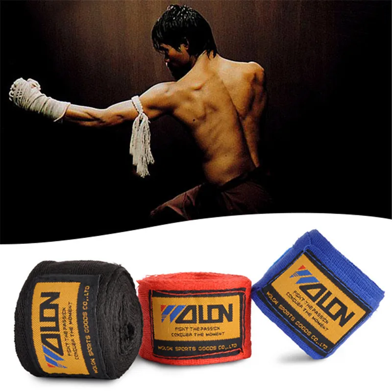 2pcs/roll Width 5cm Length 2.5M Cotton Sports Strap Boxing Bandage