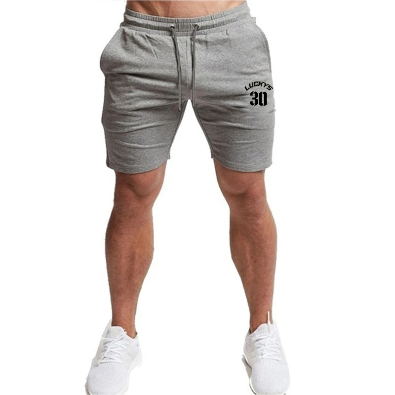 Men Breathable Number Lucky 30 Print Cotton Gym Short Trousers Shorts Sports Shorts Men Breathable Number Lucky 30 Print Cotton Gym Short Trousers Shorts Sports Shorts