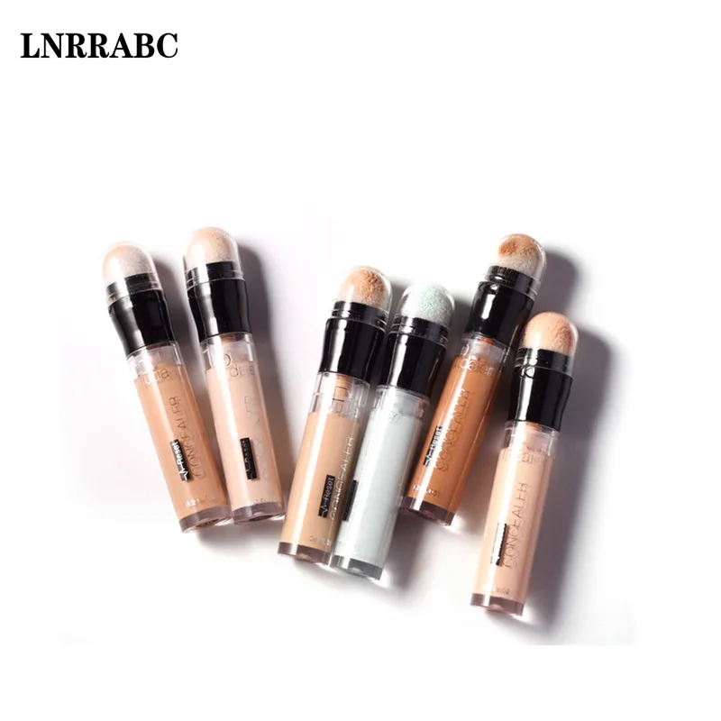 

Hot Sale 6Colors Matte Oil-control Brighten Whitening Pores Firm Freckle Cover Foundation Concealer Pen