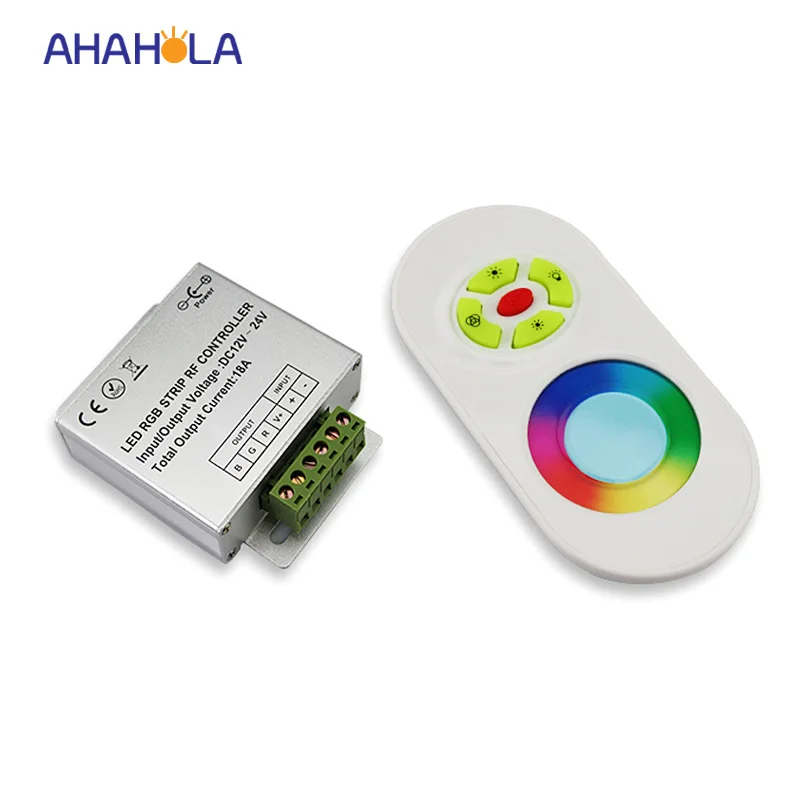 

2.4G milight controller 12/24v rf touch mi light remote control rgb cct single color led strip