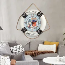 Retro style living room wall clock bar font b watch b font American style big clock