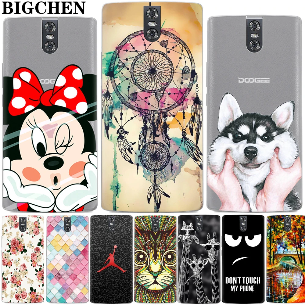 

BIGCHEN Silicon Cover For Doogee BL7000 Case 5.5" Soft Silicone Back Cover Phone Cases For Doogee BL7000