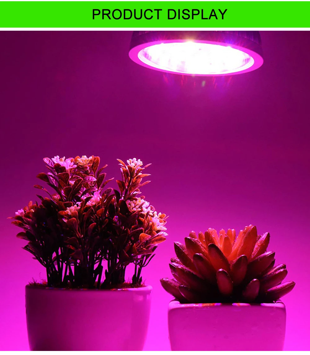 18 W 28 W полный спектр светодиодный Grow Light E27 лампа для выращивания GU10 E14 лампа 18 светодиодный s 28 светодиодный s завод лампы AC85-265V для Тепличный