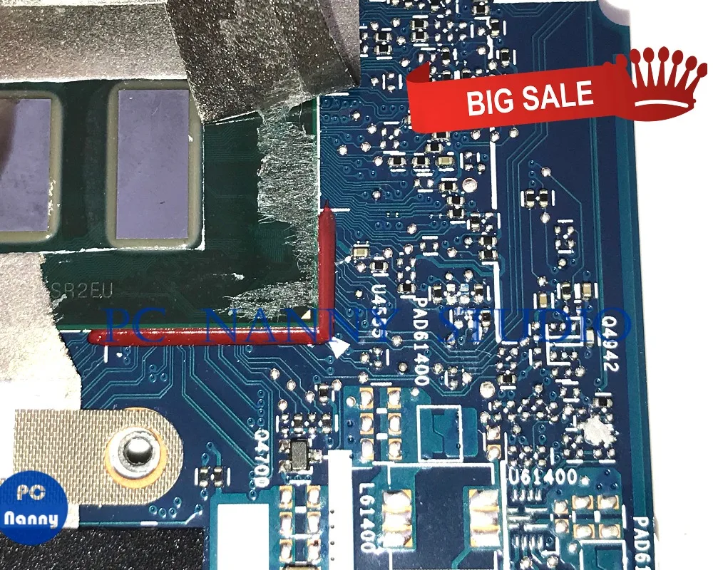 Ideal PCNANNY for HP EliteBook 820 G3 Laptop motherboard i3-6100U 831761-601 831761-001 6050A2892301-MB-A