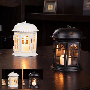 

Moroccan Decor Iron Star House Candlestick European Romantic Wedding Candle Holder Retro Home Decoration Candle Lantern 30