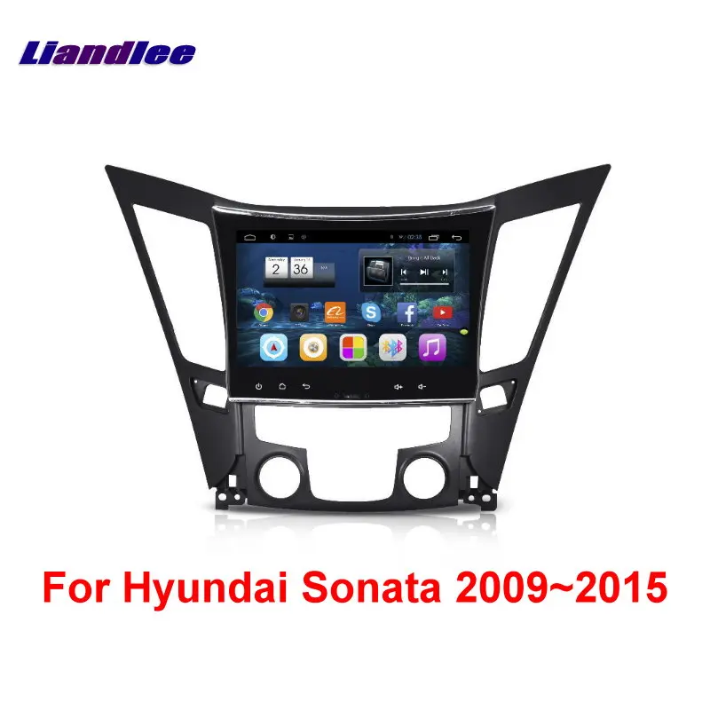 Liandlee для hyundai Sonata 2009~ автомобиля радиоприемник для Android плеер с gps-навигатором Карты HD Сенсорный экран ТВ мультимедиа без CD DVD