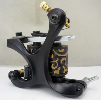 

10Pcs/lot Pro Casting Iron Tattoo Machine 10 Wraps coil stainless steel Tattoos Body Art Gun Coil Machine LPC-ITM-7051-1A