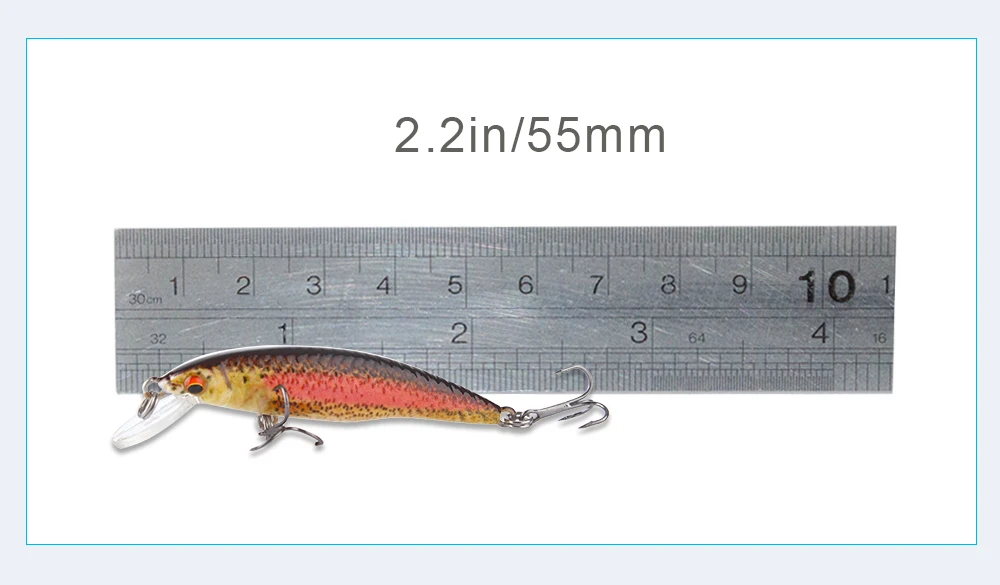 5 шт. 2," мелкие Карповые рыболовные приманки набор 2,4 г Реалистичная приманка для рыбы Уникальная текстура тела рыболовный воблер снасти Pesca H12A