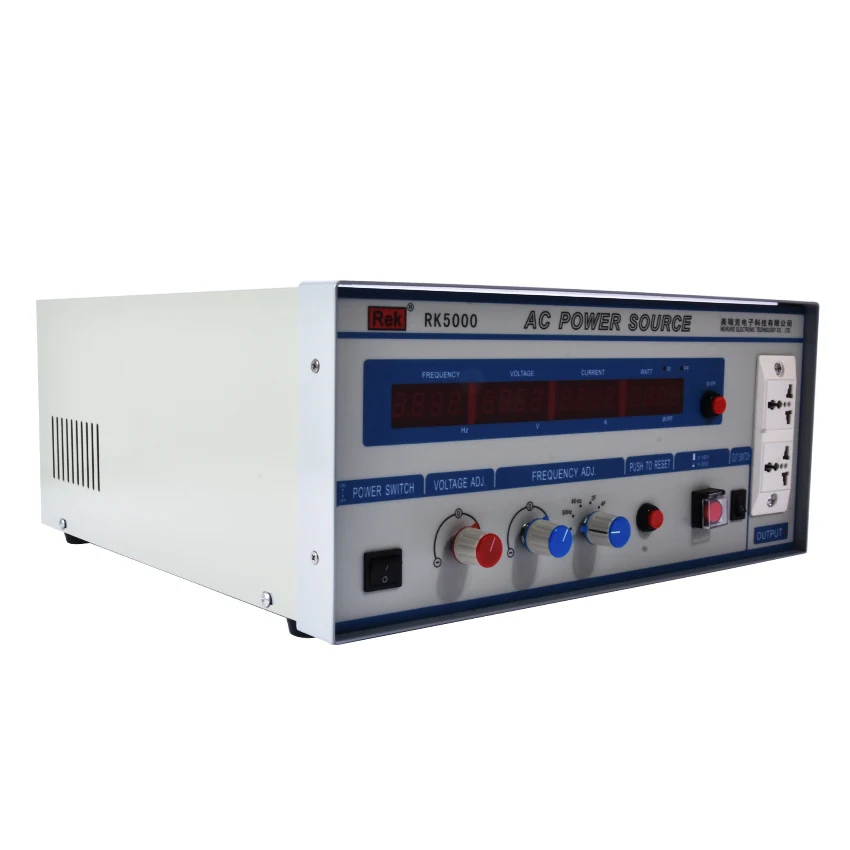 AC Источники питания RK5000 переменной частоты источника питания Мощность метр Давление Hipot тестер сопротивления электроники параметр аудио