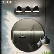 Modern Acrylic wall lamp indoor lighting LED mirror headlight dressing table makeup mirror cabinet mirror lamp цена Modern Acrylic wall lamp indoor lighting LED mirror headlight dressing table makeup mirror cabinet mirror lamp цены онлайн