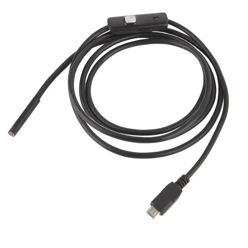 Android телефона OTG USB Камера 5 мм OD 1 м кабель гибкой оправе с поддержкой смартфонов