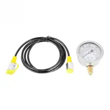 Hydraulic Hose Test Point Coupling M16*2-BSP1/4 + 0~600BAR/8500PSI Gauge+ Hose Hydraulic Hose test Kit china best supplier hydraulic hose ferrule fittings