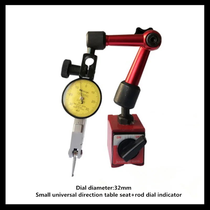 

Small table + lever watch small dial Base Holder Stand Table Scale Precision Indicators Dial Test Indicator Center Finder Measur