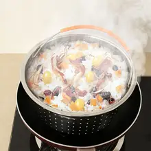 Нержавеющая сталь паровой корзины Давление Плита anti-ошпарить пароход для чистки овощей корзина Кухонные принадлежности пара Пособия по кулинарии корзина