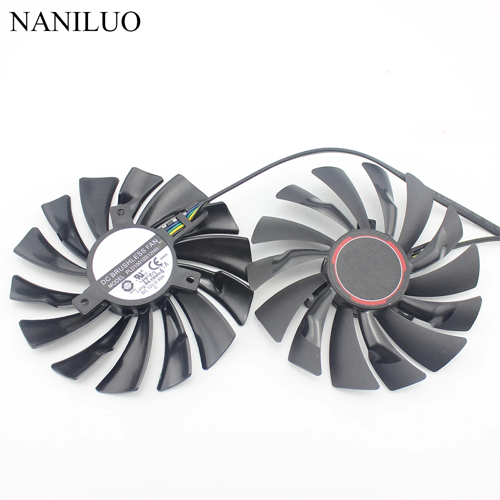 Вентилятор игровой для видеокарты MSI GTX950 GTX960 GTX970 GTX980 GTX980TI fan R9 380 390X|fan 4pin|4pin fancard |