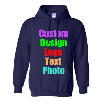 

Rock Punk Personalized Custom Logo Photo Text Printed Men Sweatshirt Customized Hooded Unisex Man Lovers Women Tracksuit Hoodies
