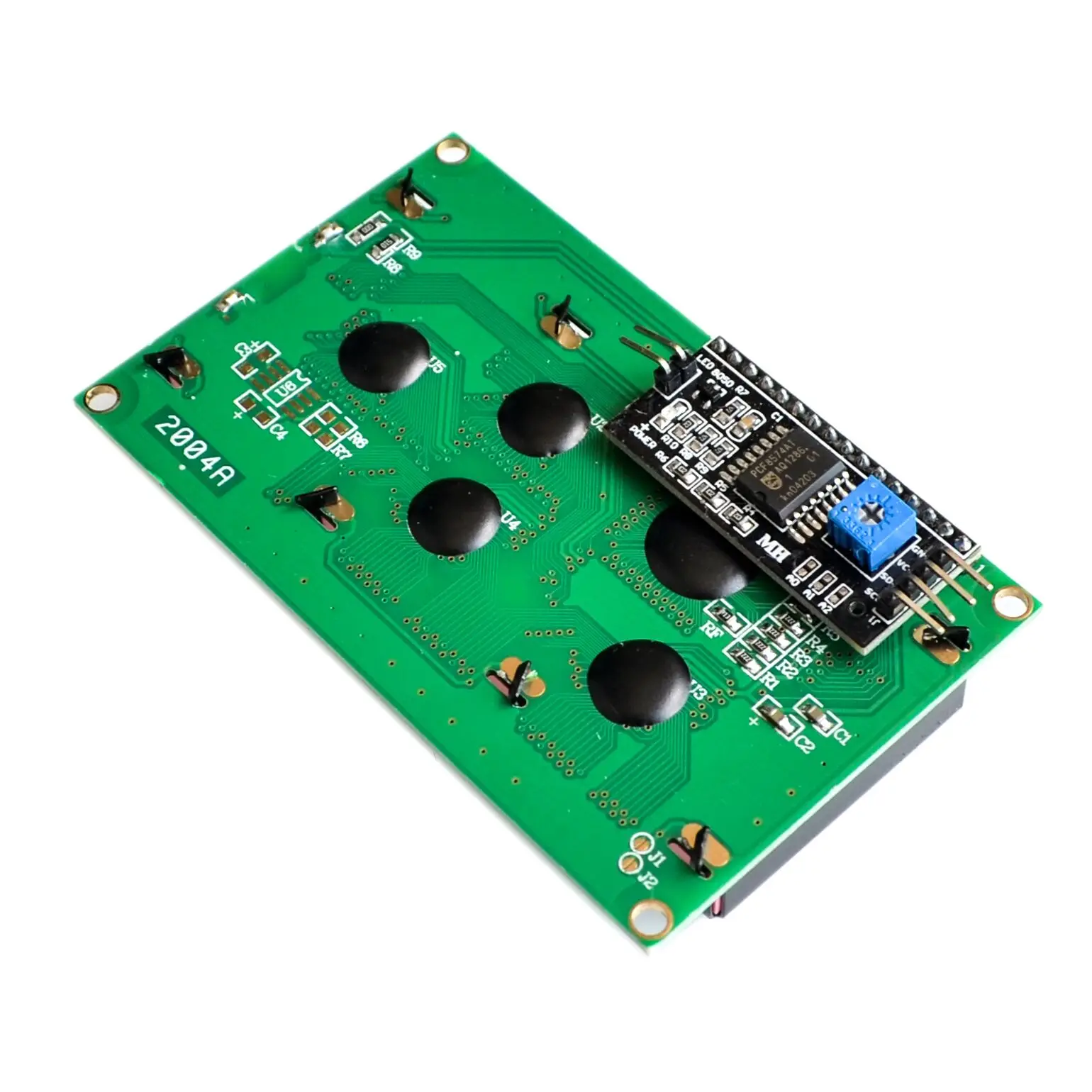 Серийный ЖК дисплей IIC/I2C/TWI 2004 20x4 экран с синей подсветкой|serial lcd|lcd 2004serial lcd |