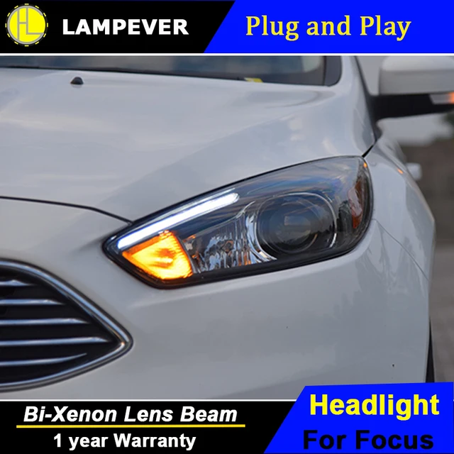 Lampever Head Lamp for Ford Focus 3 LED Headlight 2015 2016 for focus